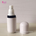 Round Shape Cosmetic Airless Pump Bottle Vacuum Bottle